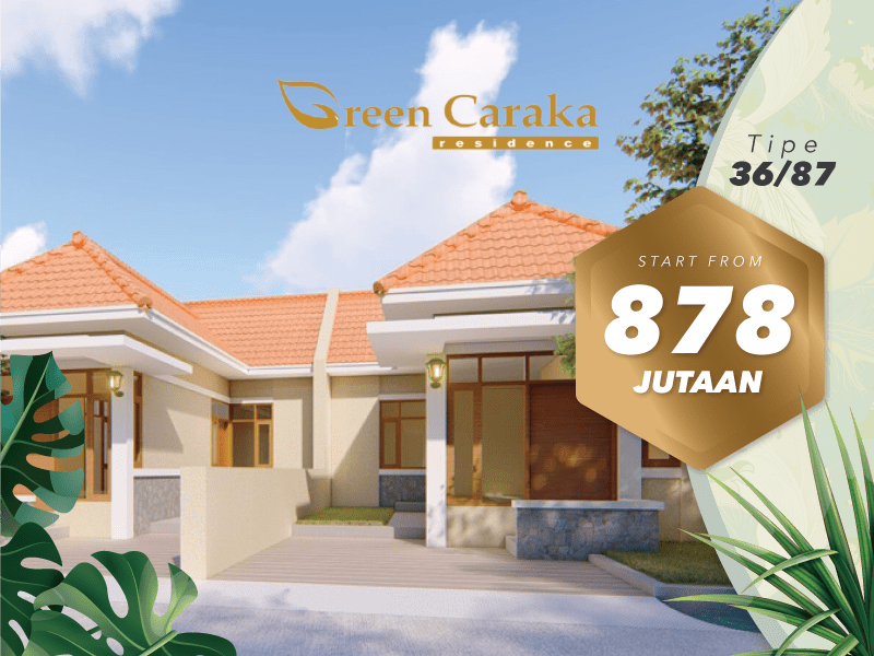 Green Caraka Residence | Rumah Vintage & Asri